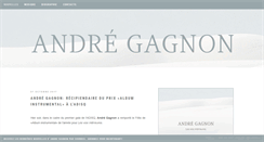 Desktop Screenshot of andregagnon.net